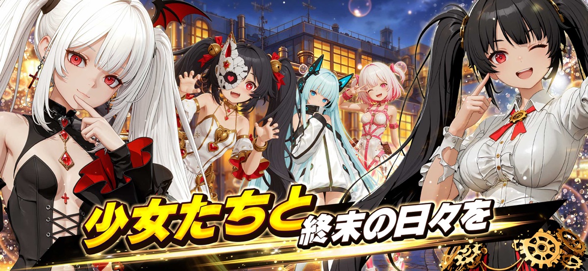 終末世界で暮らす少女たち（ラスト・セーフゾーン公式画像）